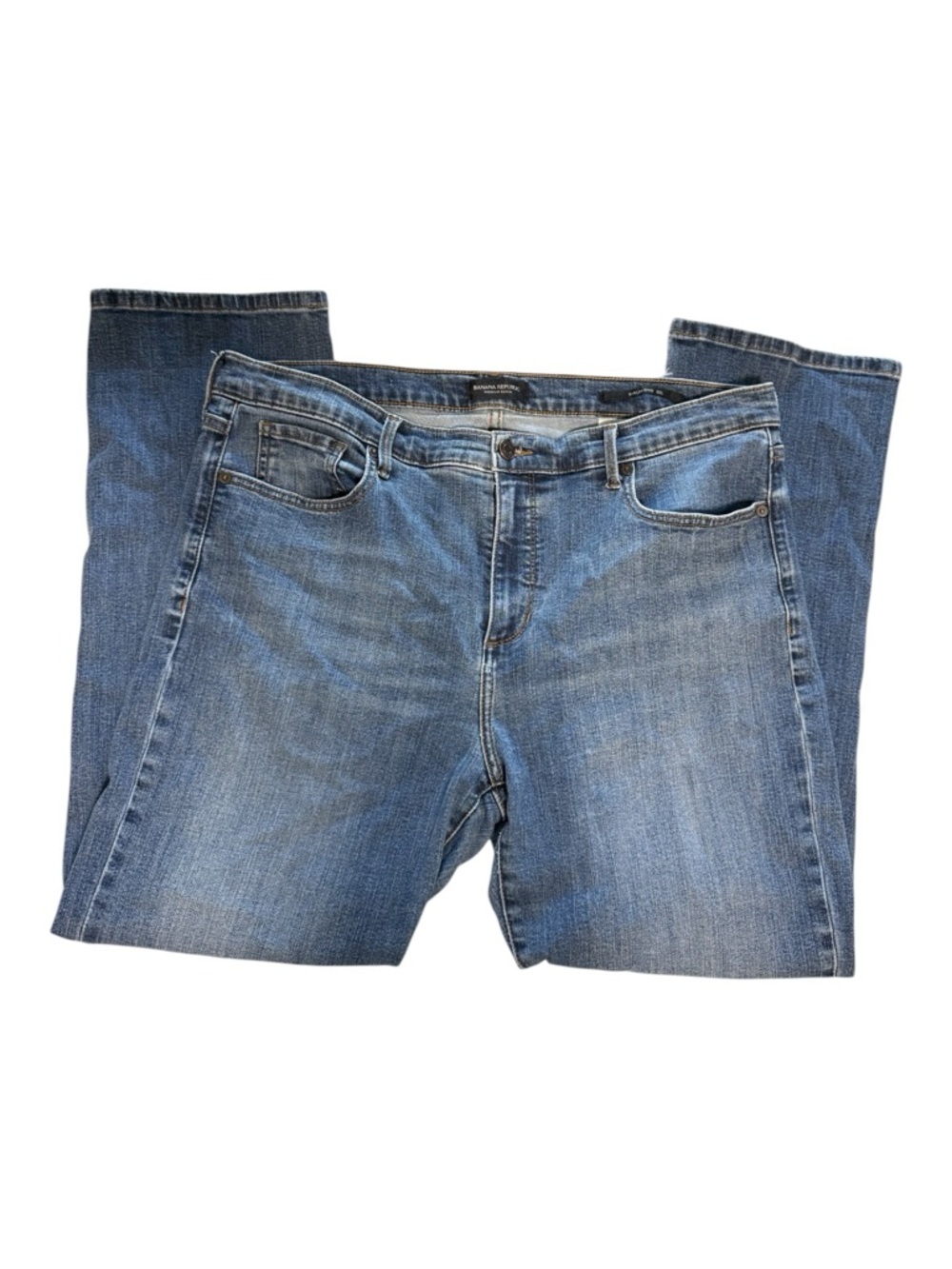 Banana Republic Woman’s girlfriend Blue Denim Jeans 33L
